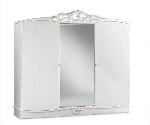 White Green Five Piece Luxury Classic Bedroom Set Victorian Bedroom Furniture